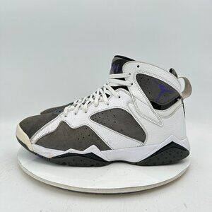 Nike Air Jordan 7 Retro Flint Men Size 11 CU9307-100 Gray White Black Shoes